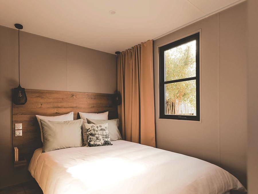 Camping La Forêt - Mobile home 4 persons - O'Hara 844 Côté jardin Privilege - 2 bedrooms in Aizenay, Loire Valley