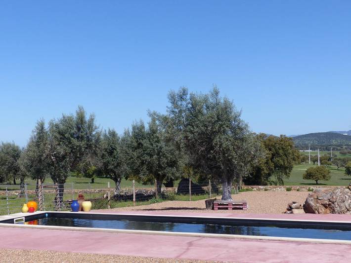 Casa de férias para 4 pessoas, com jardim, com animais de estimação no Alto Alentejo