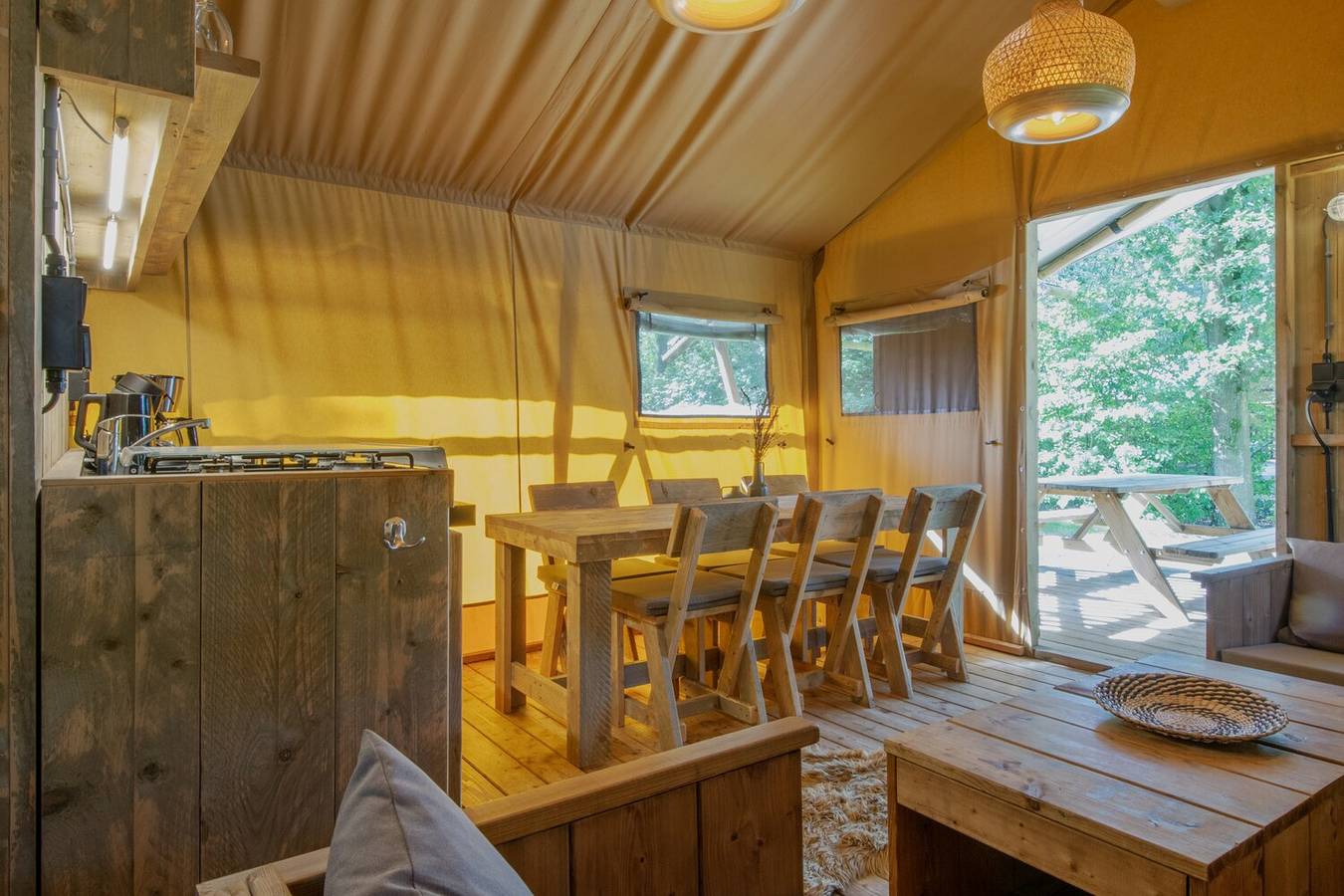 Klein Vink — Safaritent 6A in Nationalpark De Maasduinen