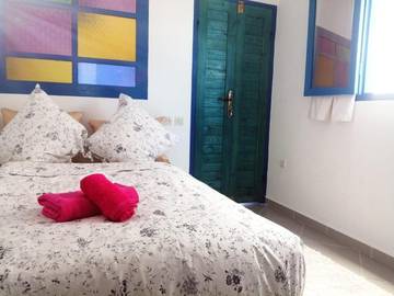 Gîte pour 2 personnes, avec vue à Oualidia