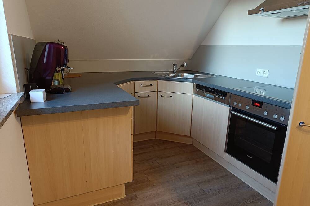 Hofgut Bentele - 3-Zimmer-Ferienwohnung Bentele, Dusche/Wc, 62 qm, Dg in Deggenhausertal, Region Bodensee-Oberschwaben