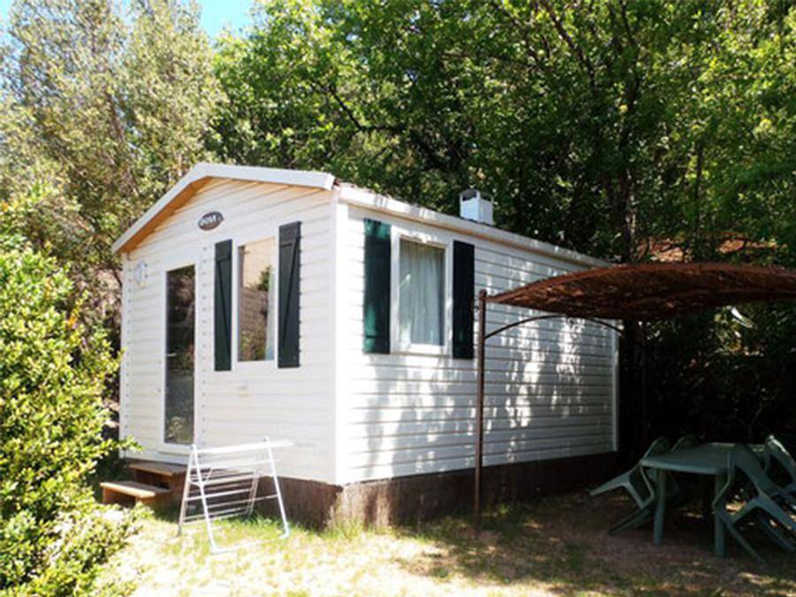 Camping Campasun le Soleil - Mobile home 3 persons - Mobill home Esparron 1 bedroom in Esparron-de-Verdon, Verdon Regional Natural Park