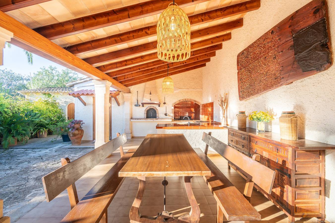 Villa for 6 personer med have in Pollença, Mallorcas kyst