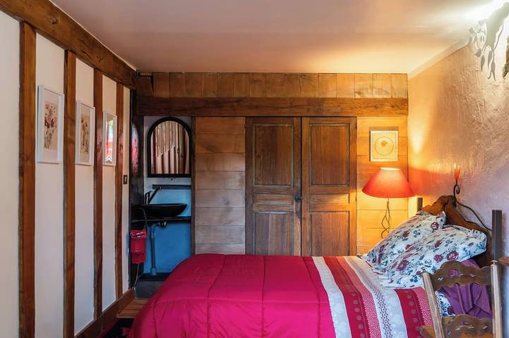 Gîte pour 4 personnes, avec jacuzzi et terrasse à Rivèrenert - 2