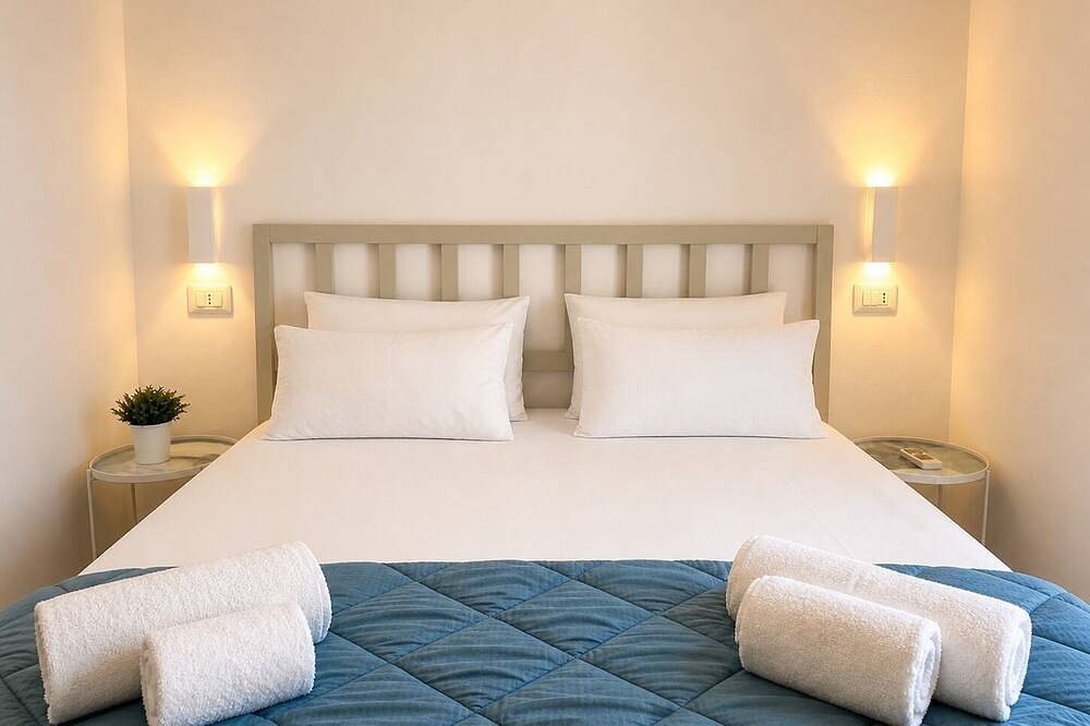 Atemberaubende Villa, 3 Schlafzimmer, großer Garten, Grill in Fertilia, Sassari Provinz