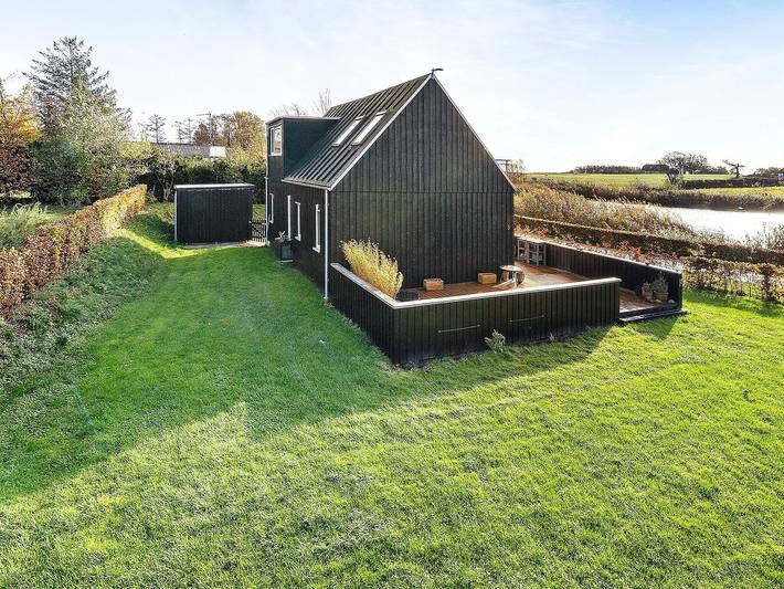 Ferienhaus mit Meerblick für 5 Personen, mit Garten und Balkon, kinderfreundlich auf Langeland - 3