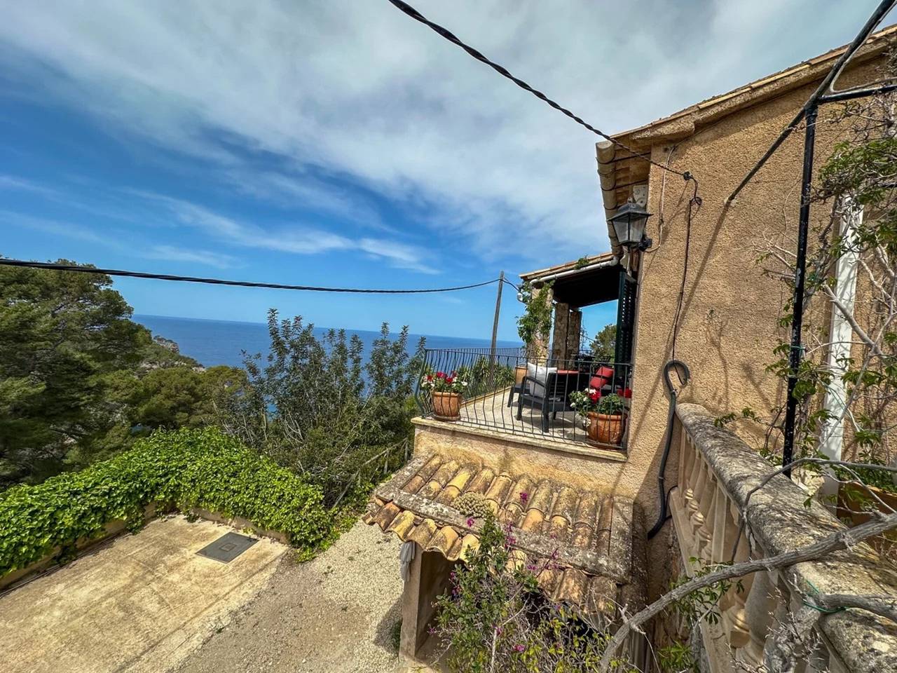 Casa de campo 'Vinya Del Mar' con vistas al mar, terraza privada y Wi-Fi in Deyá, Costa de Mallorca