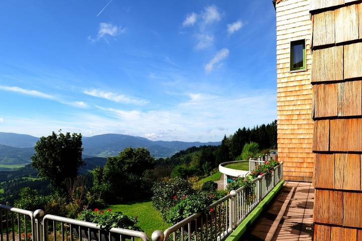 Pension für 4 Personen, mit Balkon/Terrasse und Terrasse sowie Garten in St. Peter - 2