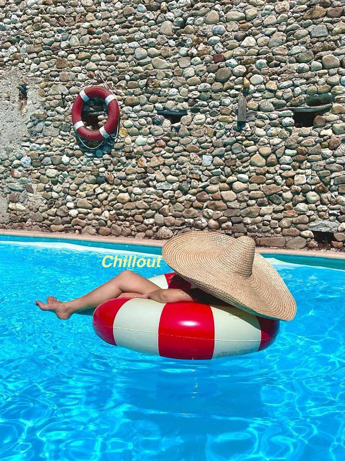 Maison d’hôte pour 4 personnes, avec piscine ainsi que jardin et vue à Massillargues-Attuech