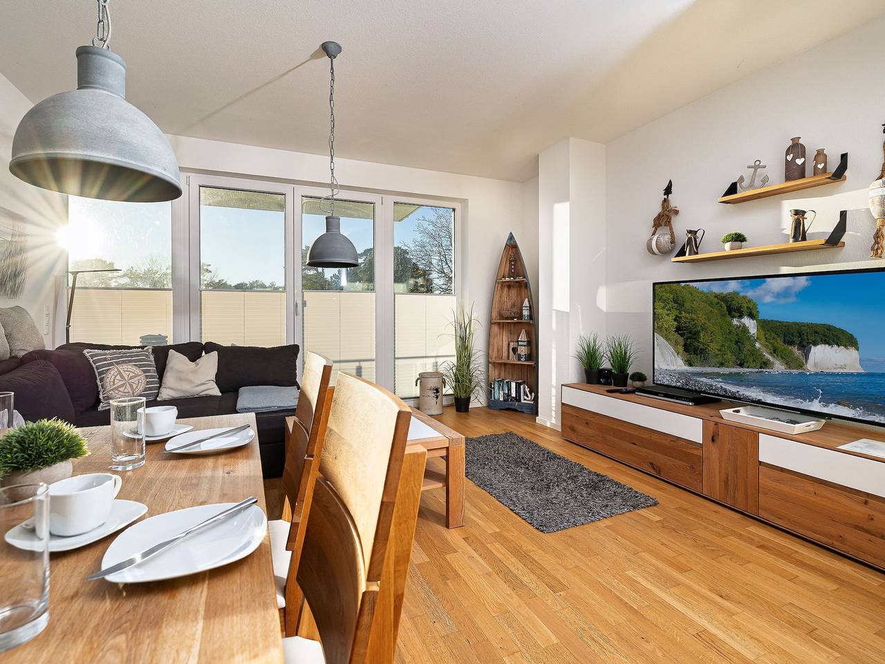 Ganze Ferienwohnung, Sonnenterrasse in Ostseebad Glowe, Glowe