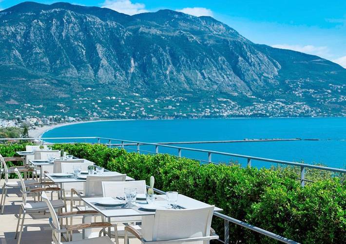 Hôtel pour 5 personnes, avec balcon et vue