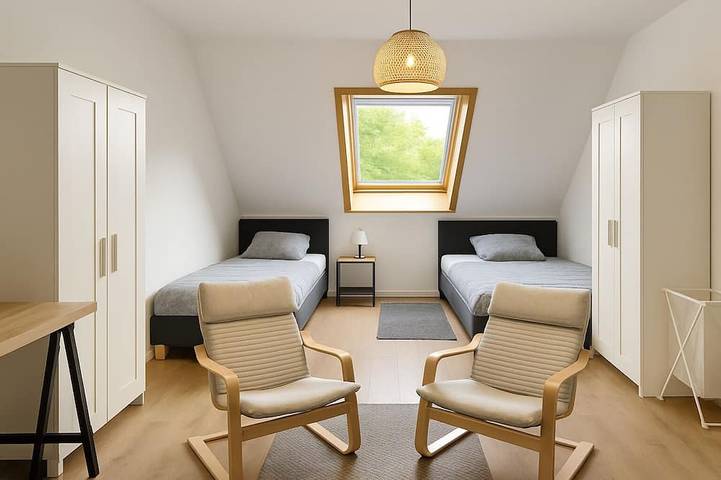Ganze Wohnung, Haus Delitzsch Holzstraße – 8 Betten, Parkplatz in Delitzsch, Sächsisches Burgen- und Heideland
