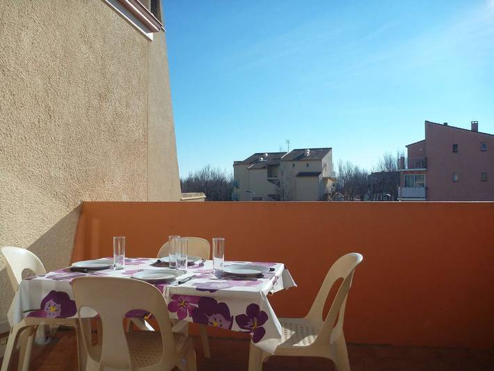 Appartement de vacances pour 6 personnes, avec terrasse à Marseillan