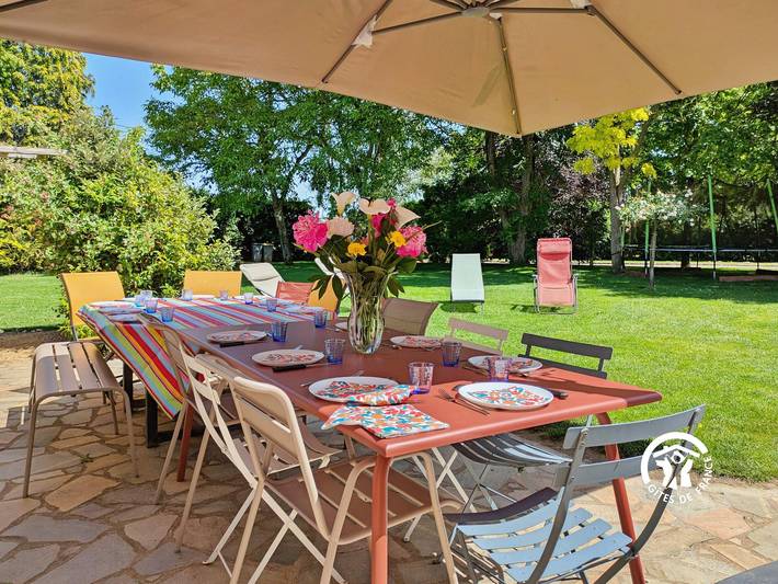 Gîte pour 10 personnes, avec piscine ainsi que jardin et terrasse, animaux acceptés dans Mayenne - 4