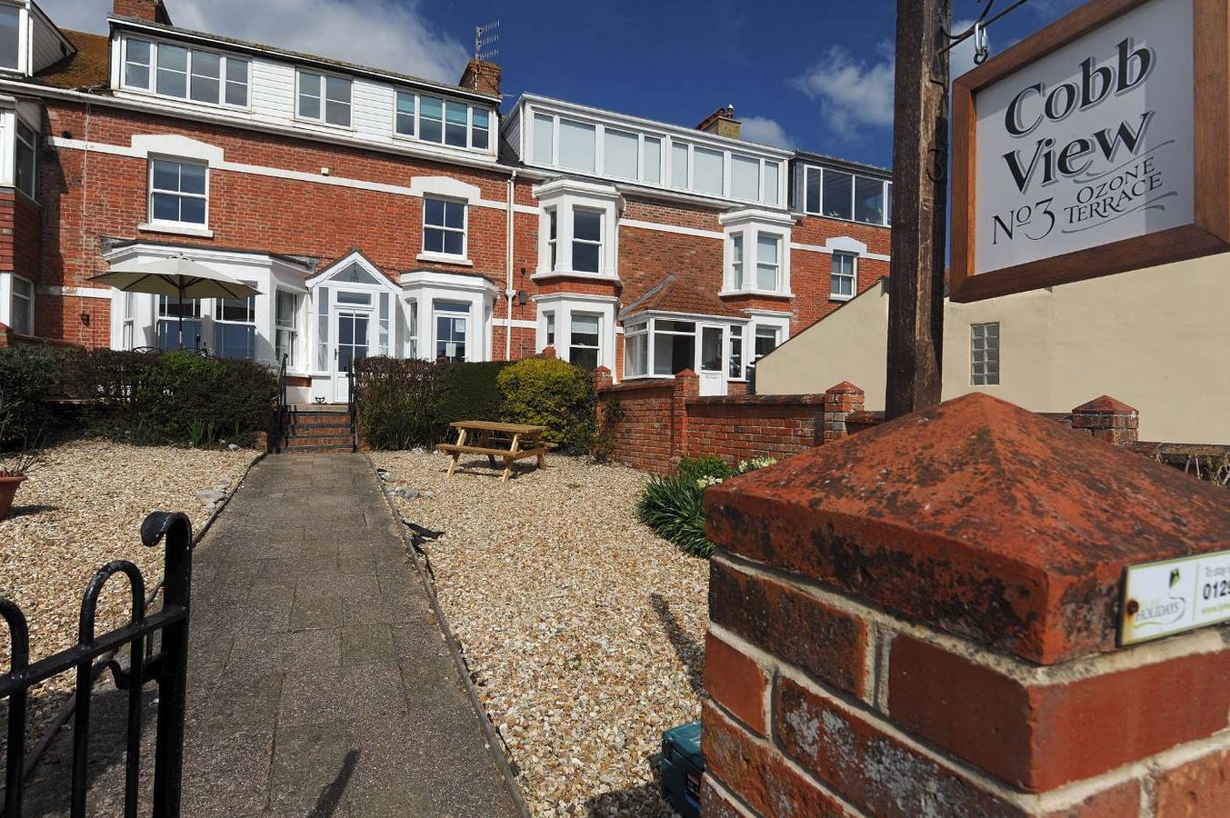 Entire apartment, 1 Cobb View in Lyme Regis, Dorset