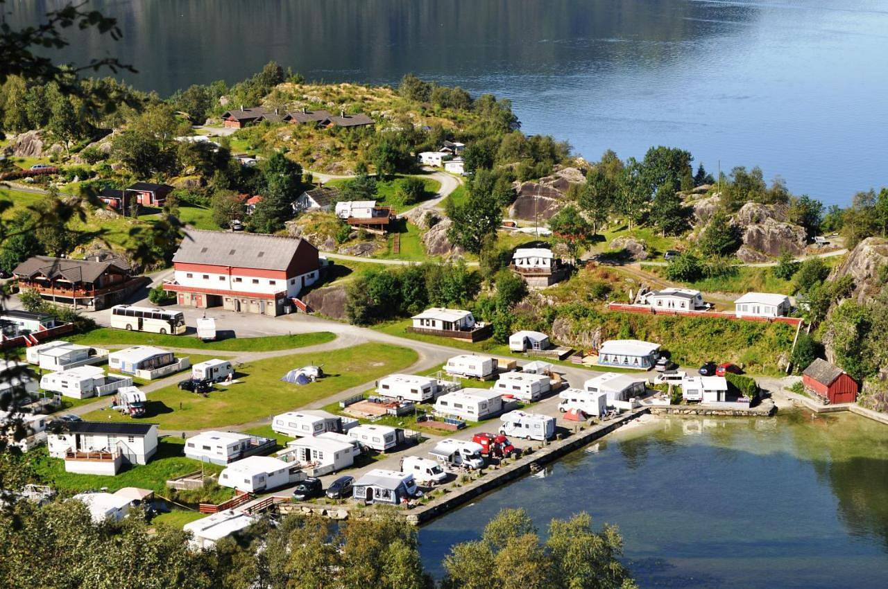 Kyrping Camping in Kyrping, Etne