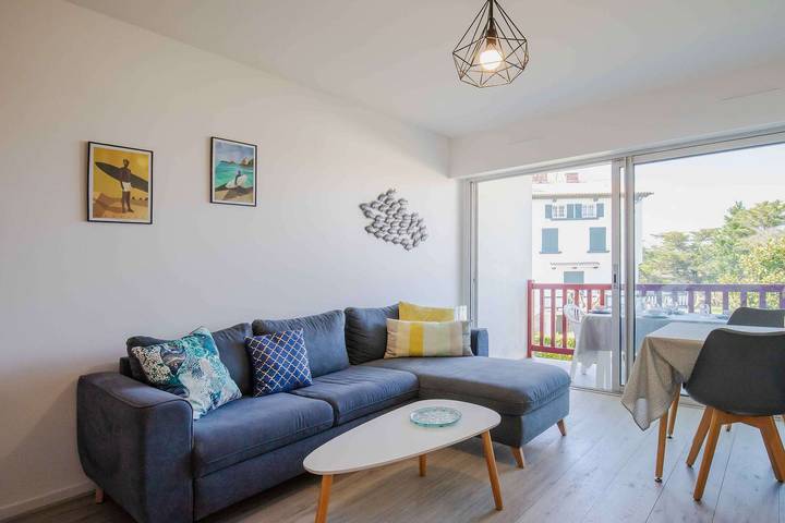 Apartamento para 4 personas, con piscina y terraza en San Juan de Luz