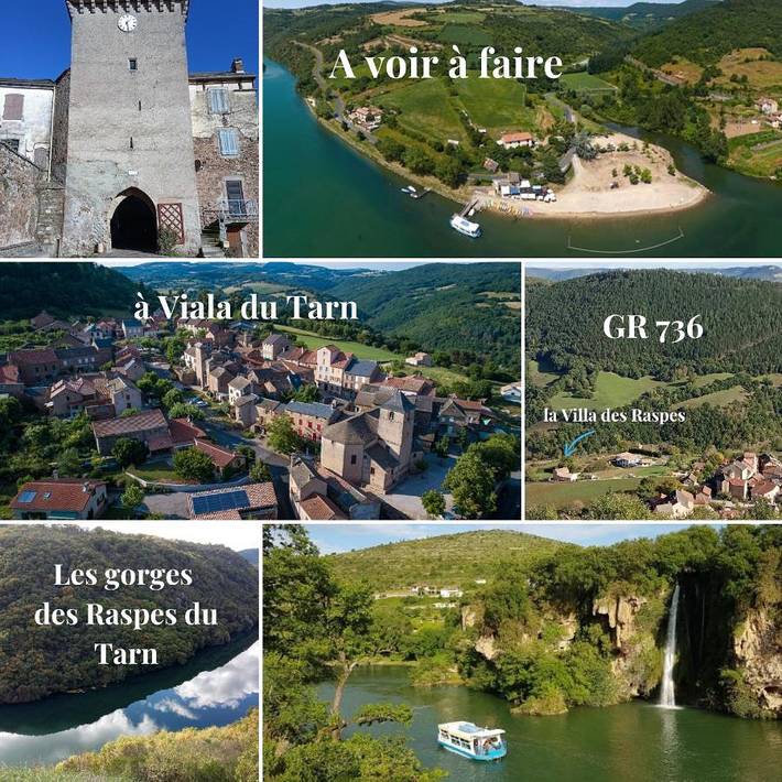 Chambre d’hôte pour 2 personnes, avec jardin et vue à Viala-du-Tarn - 3