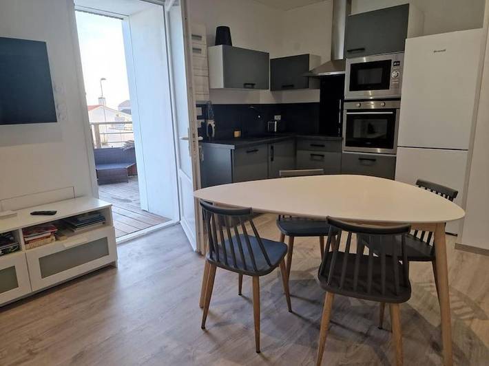 Appartement de vacances pour 4 personnes, avec terrasse