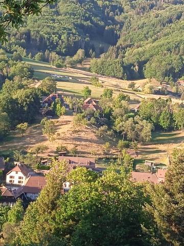 Gîte pour 2 personnes, avec terrasse et vue à Steige
