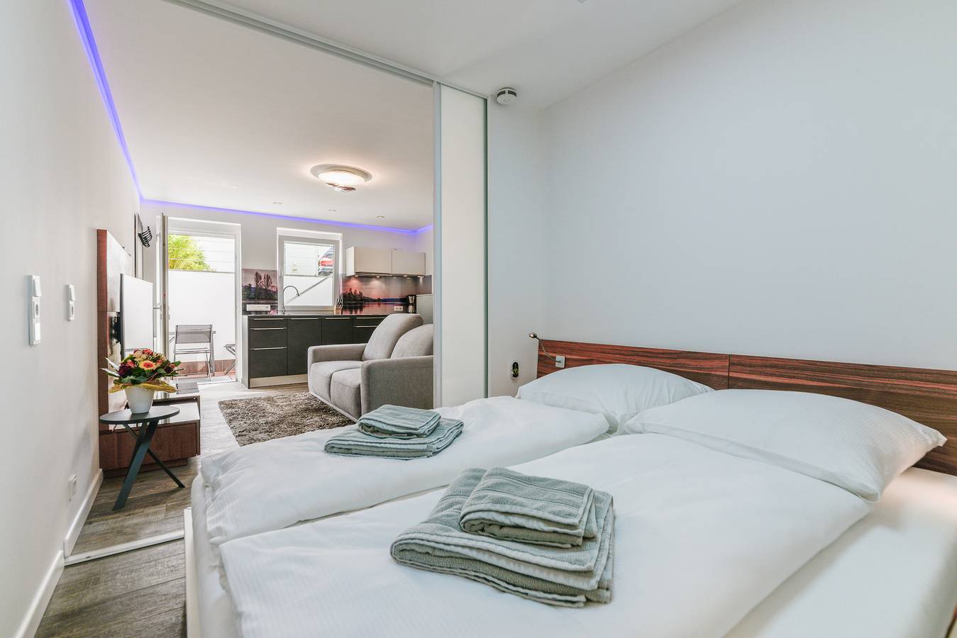 Ferienwohnung Hörilux - Ferienwohnung Hörilux Xs, 30qm, 1 Schlaf-/Wohnraum, max. 2 Personen, foto 12
