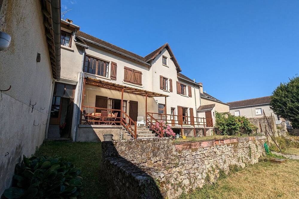 Großes Landhaus mit Garten und Kamin nahe einem Strand in Lurais, Le Blanc und Umgebung