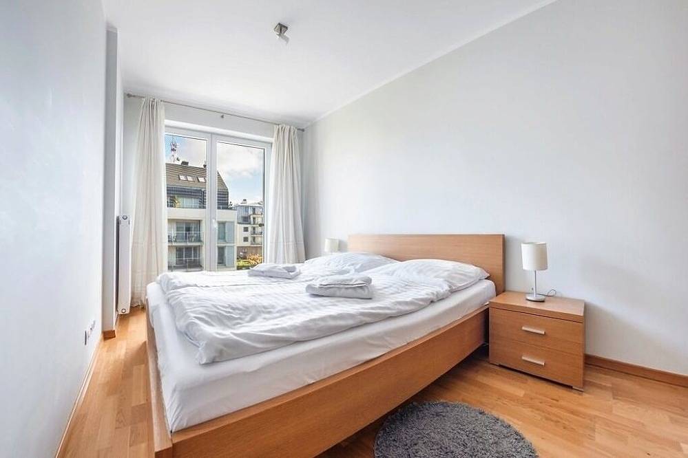 Hel semesterlägenhet, Lägenhet för 4 Personer med terass in Świnoujście, Oderlagunen