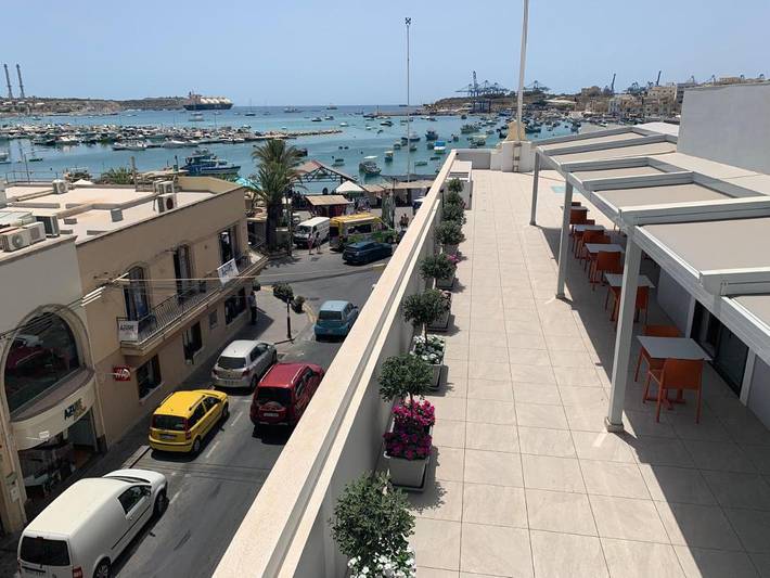 Pension voor 2 personen, met terras en uitzicht in Malta