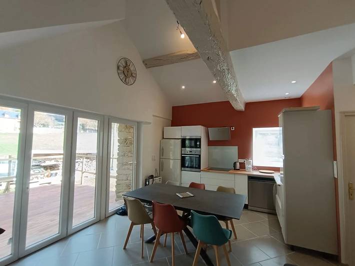 Ferme pour 6 personnes, animaux acceptés dans l' Aveyron