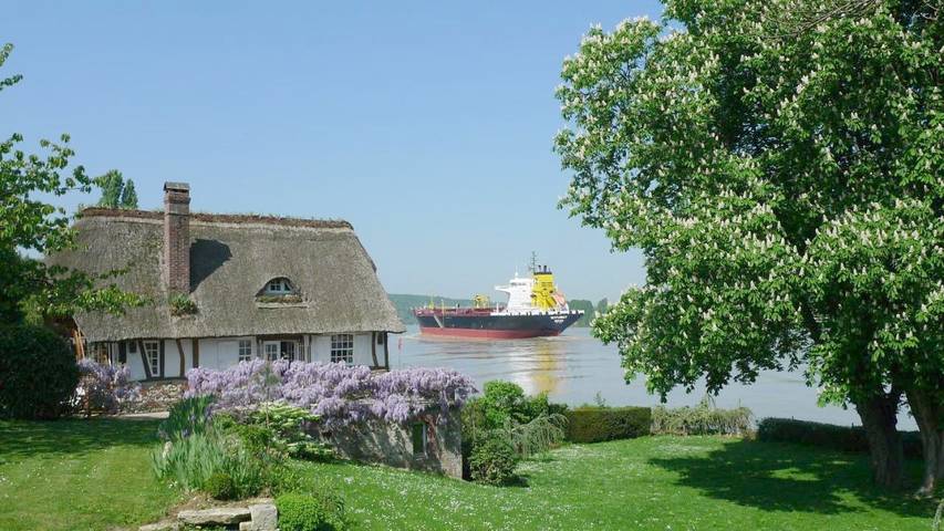 Chambre d’hôte pour 6 personnes, avec jardin et vue, animaux acceptés dans Parc naturel régional des Boucles de la Seine Normande - 3