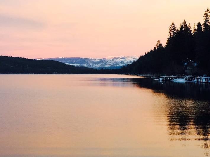 Log cabin for 7 people, with terrace in Donner Lake