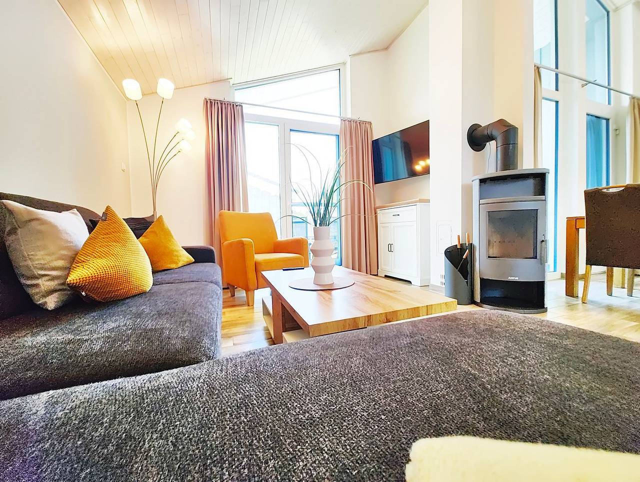 Seeschwalbe 329 - Das skandinavische Familienhaus für 4 mit Sauna und Whirlpool in Mirow, Mecklenburg-Strelitz