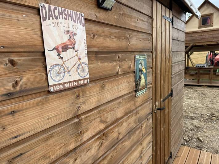 Camping pour 2 personnes, avec jardin et vue dans l' Aisne - 4