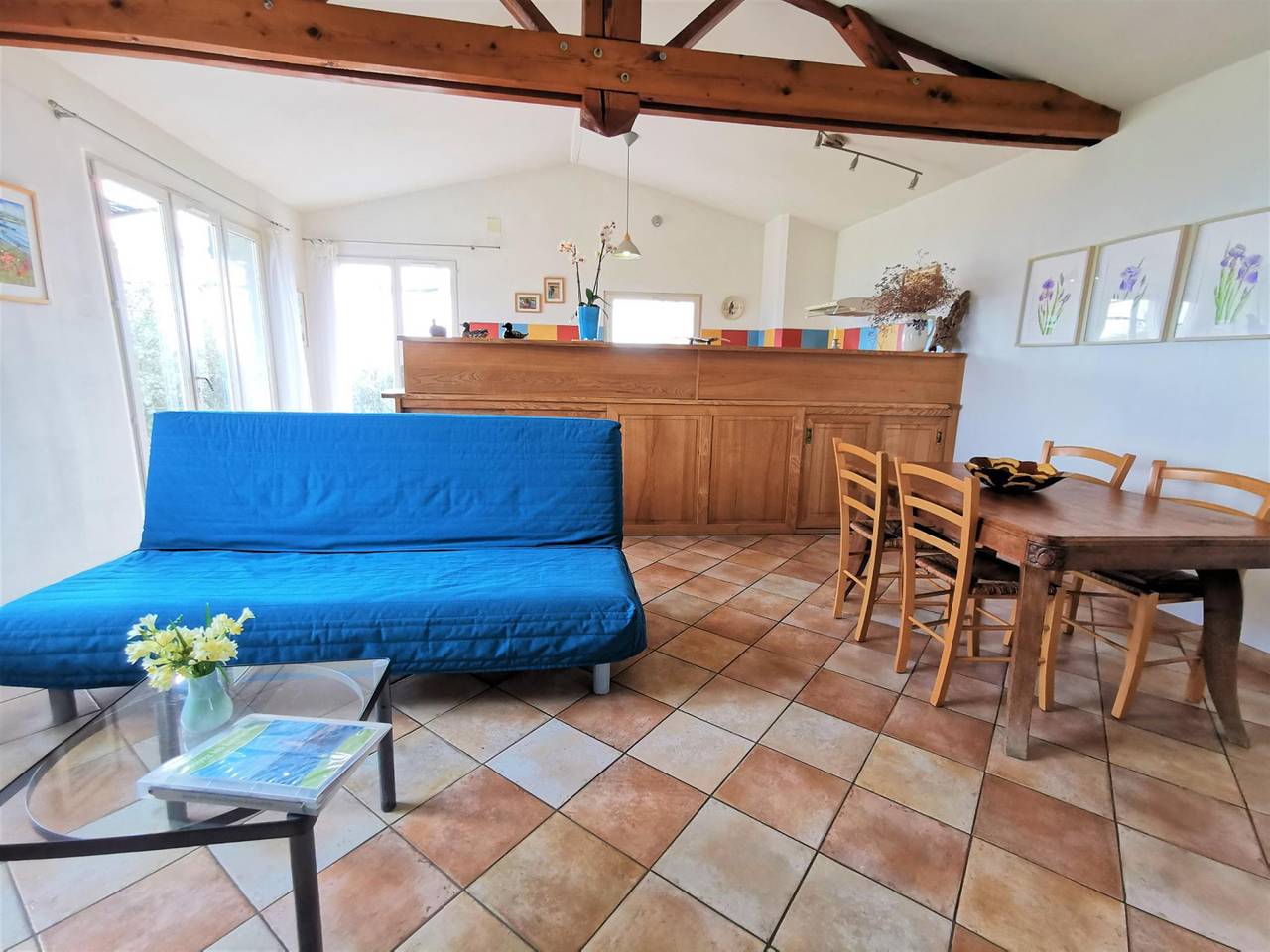 Gîte für 4 Personen mit Terrasse in Marseillan, Côte d'Améthyste