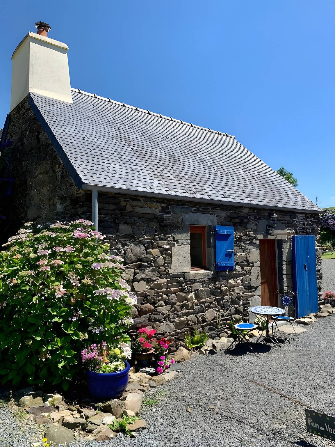 Gîte Chèvrefeuille - Pen Ar Voas: private Terrasse, Gemeinschaftsgarten und Wlan in Plestin-les-Grèves, Ceinture Dorée