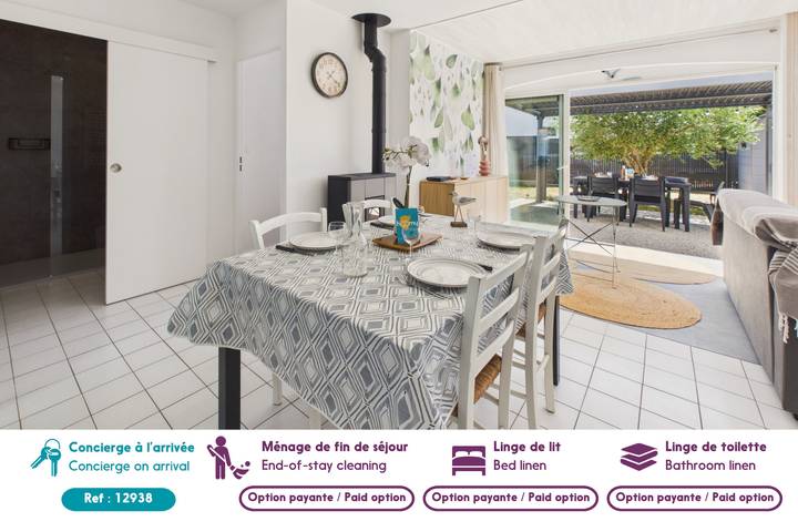 Ferienhaus für 4 Personen, mit Terrasse und Garten in La Tranche-sur-Mer - 3