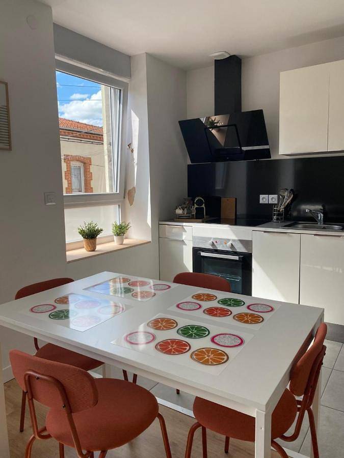 Gîte pour 4 personnes, avec balcon, adapté aux familles à Roanne - 4