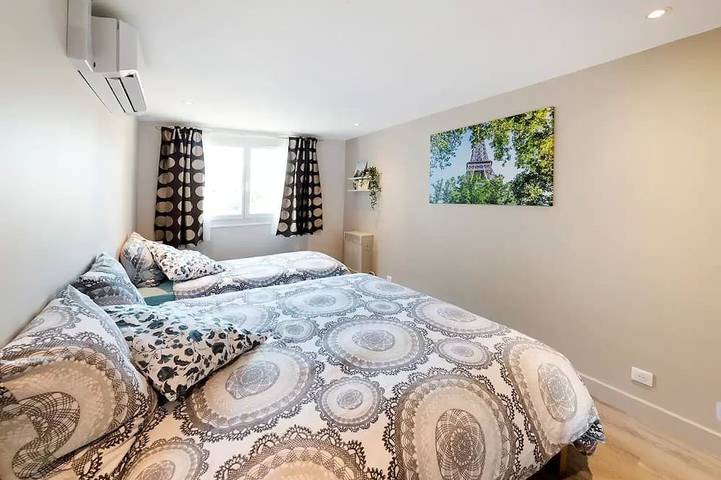 Gîte pour 5 personnes, avec balcon à Villejuif - 2