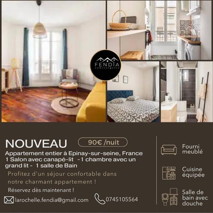 Appartement de vacances pour 4 personnes, avec balcon et vue