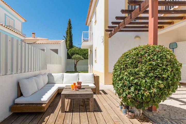 Location de vacances pour 8 personnes, avec piscine ainsi que jardin et vue dans Aldeia Do Meco - 3