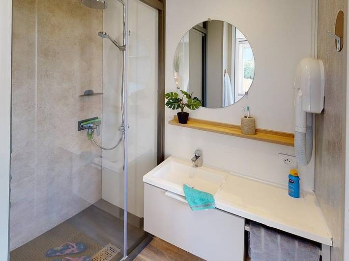 Campasun Etang De La Bonde - Stacaravan 2 personen - Key westotel - 20 m² - 1 kamer in Etang de la Bonde, Cabrières-d'Aigues