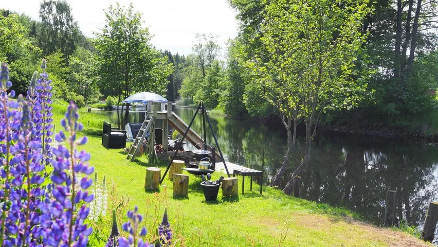 Camping für 3 Personen, mit Garten und Ausblick - 1
