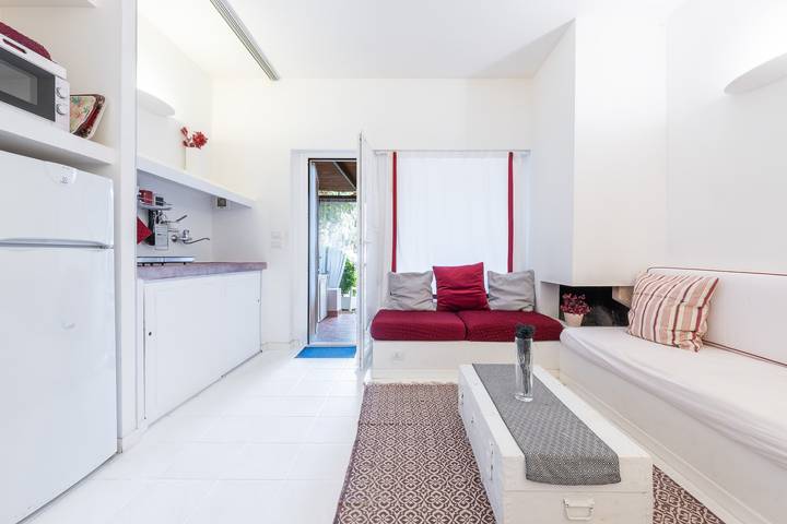 'Villa Amaranta' with Sea View, Wi-Fi and Air Conditioning in Is Molas, Pula Området