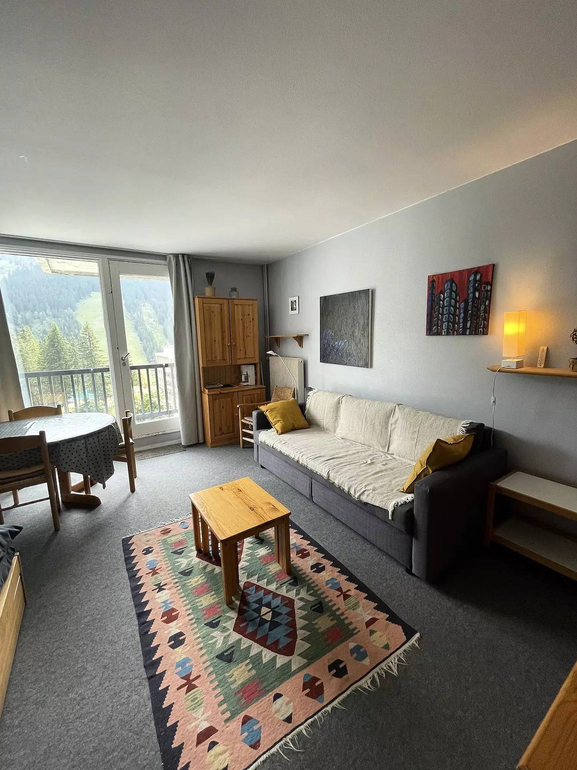 Studio entier, Studio lumineux · Proche des pistes et des commerces · Balcon in Flaine, Arâches-la-Frasse