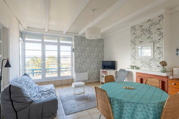 Appartement de vacances pour 4 personnes, avec balcon et jardin en Seine-Maritime - 2