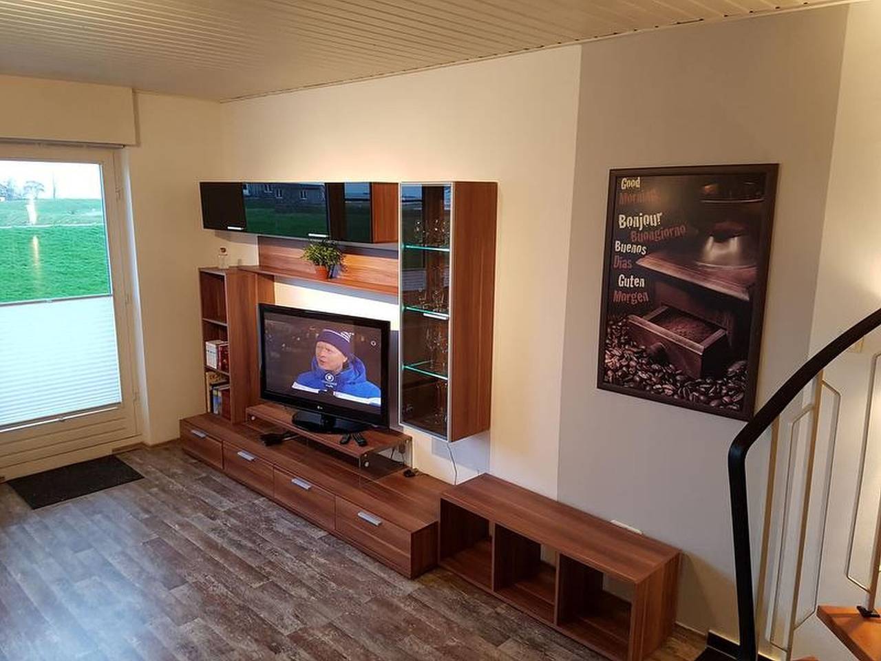 Ganze Wohnung, Apartment 'Meerblick' mit Meerblick, Balkon und Wlan in Schillig Strand, Wangerland