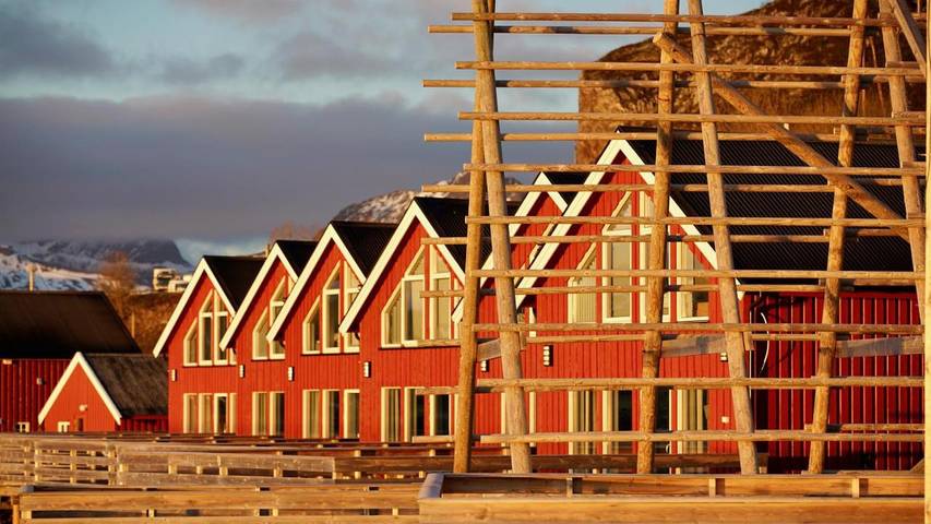 Chalet für 2 Personen, mit Terrasse und Sauna, mit Haustier auf den Lofoten - 3