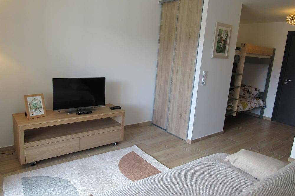Entire apartment, Charmant Studio Avec Parking et Garage Pour Déposer en Sécurité vos Équipements in Formiguères, Prades region