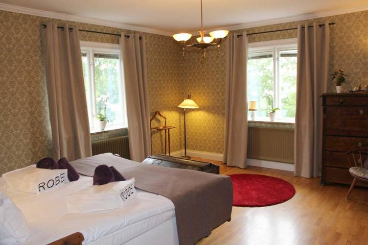 Ferienwohnung für 6 Personen, mit Garten und Seeblick sowie Ausblick in Östersund - 2