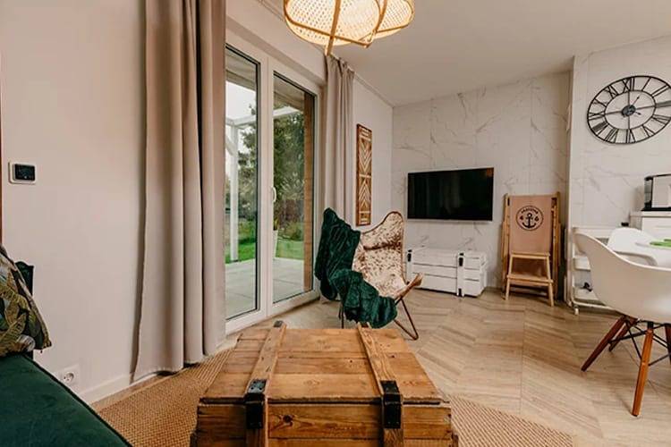 Großes Ferienhaus, Whirlpool, Sauna in Kopalino, powiat wejherowski
